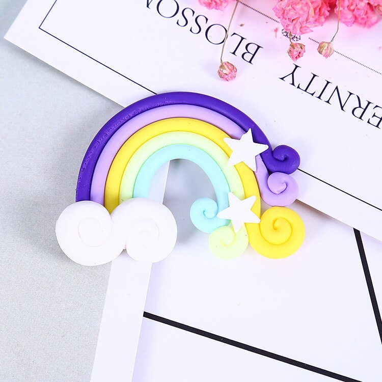 rainbow Charms for Slime DIY Candy Polymer Bead Filler Addition Slime Accessories Toys Lizun Modeling Clay Kit for Children: I