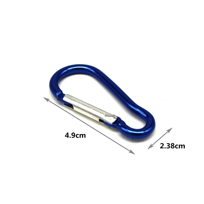 Porte-clés Lighter, Étui Portable en Alliage d'Aluminium avec Pince à Ressort pour Extérieur, Attache aux Clés, Sac à Dos Ou Portefeuille