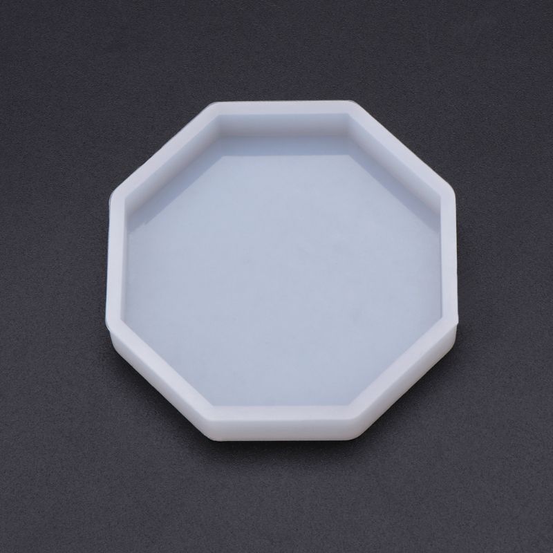 Silicone moule miroir bricolage résine époxy artisanat fabrication de bijoux pendentif décoration géométrique Hexagonal à la main moules ornements