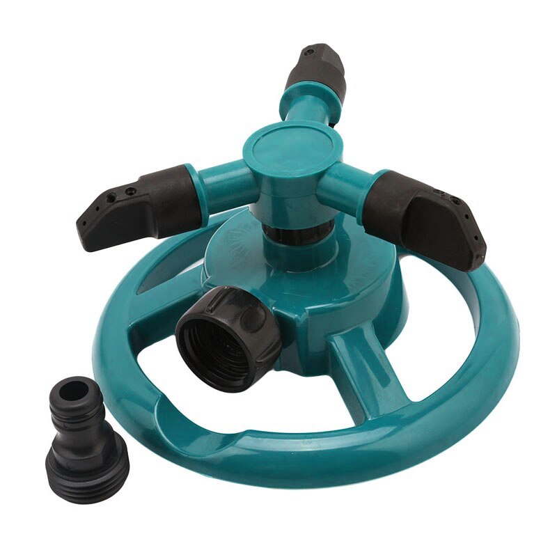 360 ° Tuin Sprinklers Automatisch Sproeisysteem Gras Gazon Roterende Water Sprinkler Nozzles Tuin Irrigatie Gereedschap: EU green