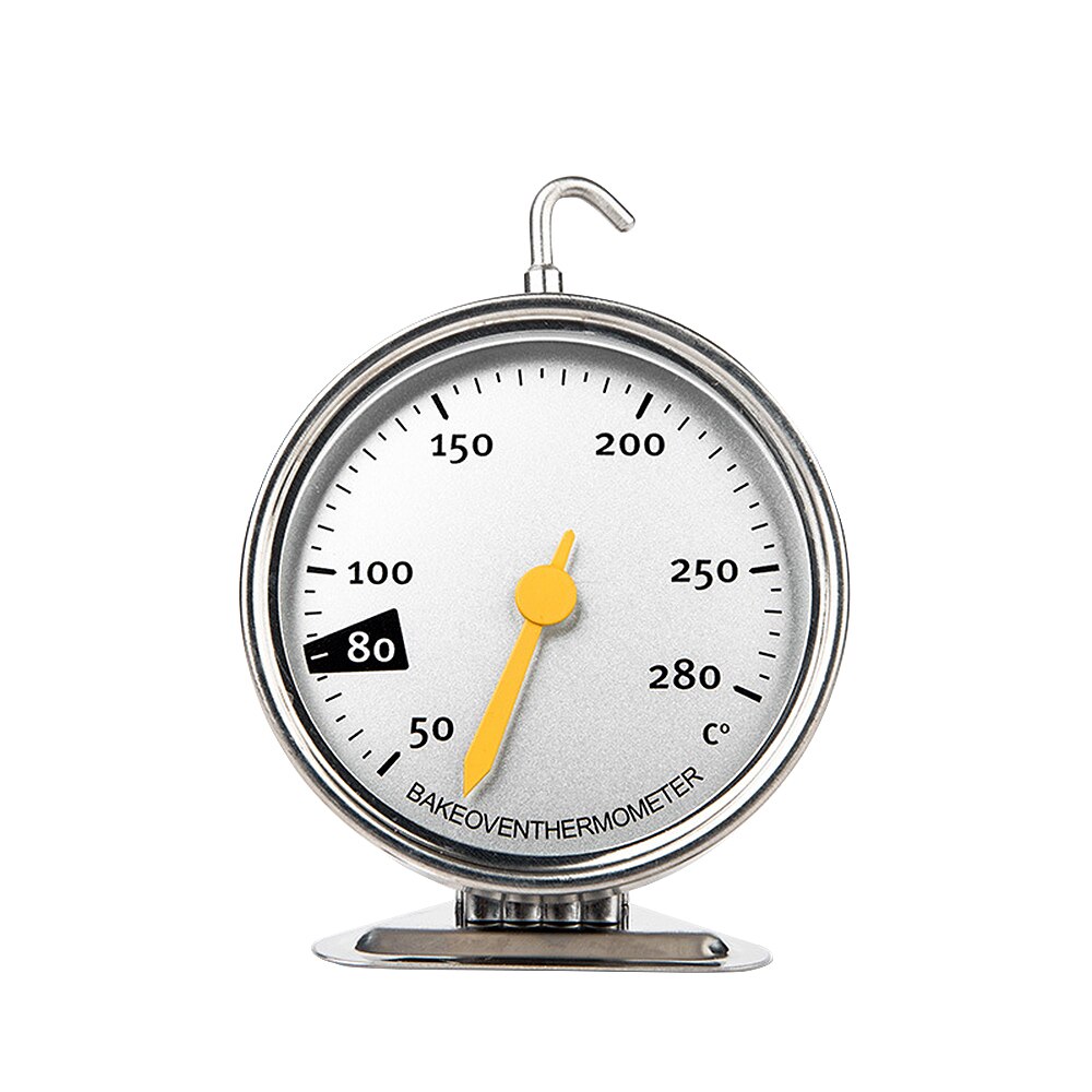 Staisteel dial ovn termometer madlavning termometer grill mad kød termometer justerbar stand up hange køkken termomer: -en