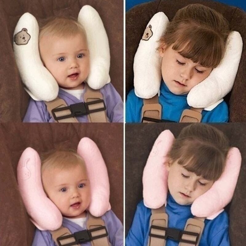Multi-functional baby head support baby car seat headrest adjustable baby neck protection