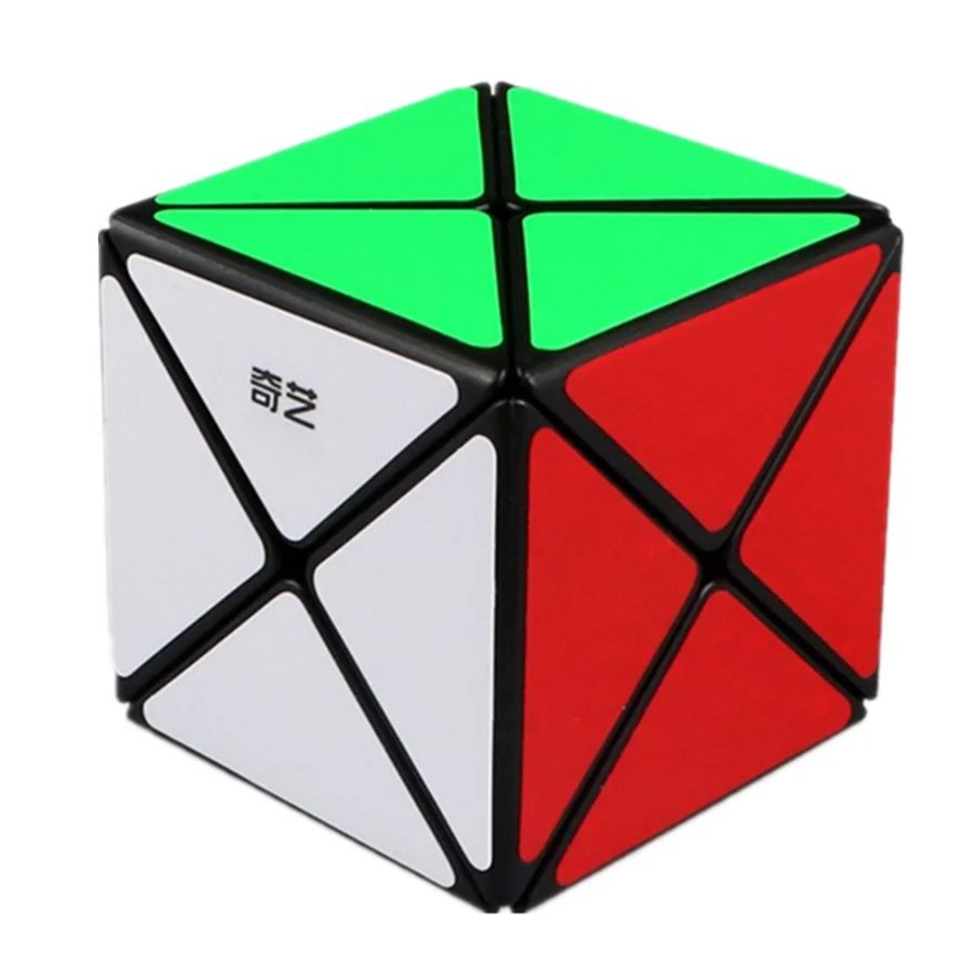 QIYI-Cubo mágico de velocidad 3x3x3 4x4x4 5x5x5, rompecabezas, pegatinas negras, Cubo mágico, Educación, aprendizaje, Cubo mágico, juguetes para niños: plum