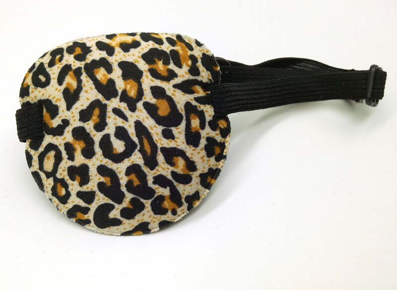 Borgne L'amblyopie Visière Simple Oeil Couverture Soie Enfant Adulte Léopard Masque Pour Les Yeux Dormant Portatif Doux Oeil Pour S'infiltrer Masque: Leopard