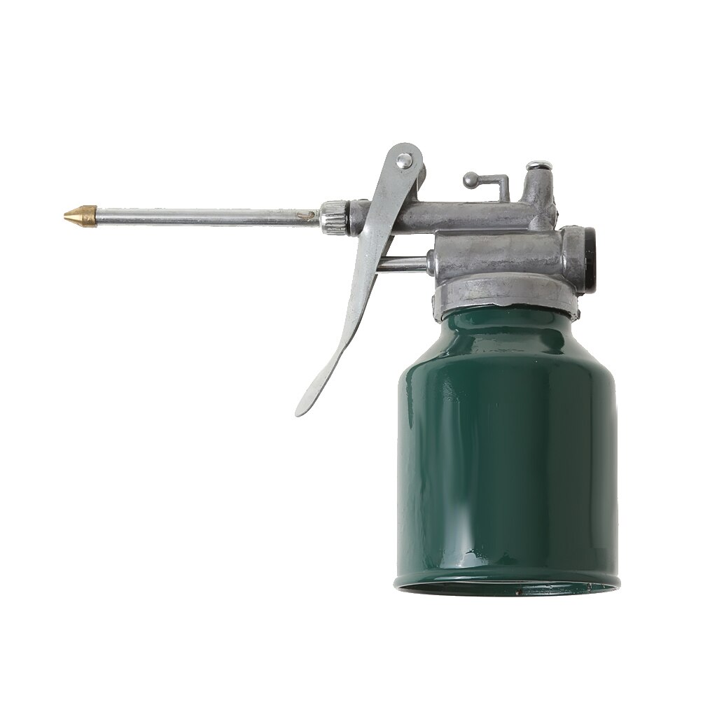 250ml Metal High Pressure Oil Spray Bottle Oiler Can with Long Nozzle Spout for Automobile