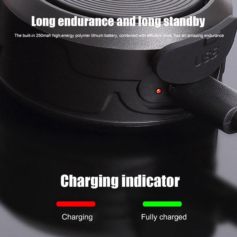 WIND&amp;MOON Portable 3-Gear Adjustable Bicycle Handlebar Horn High Decibel Safety Warning Anti Theft Alarm Bell Accessories