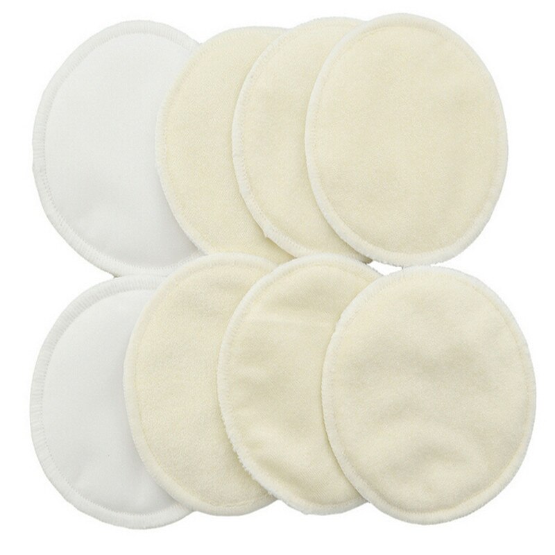 ¡Novedad! almohadillas de lactancia de bambú para madres, almohadillas de lactancia lavables impermeables, almohadillas de pechos reutilizables de bambú, transpirables