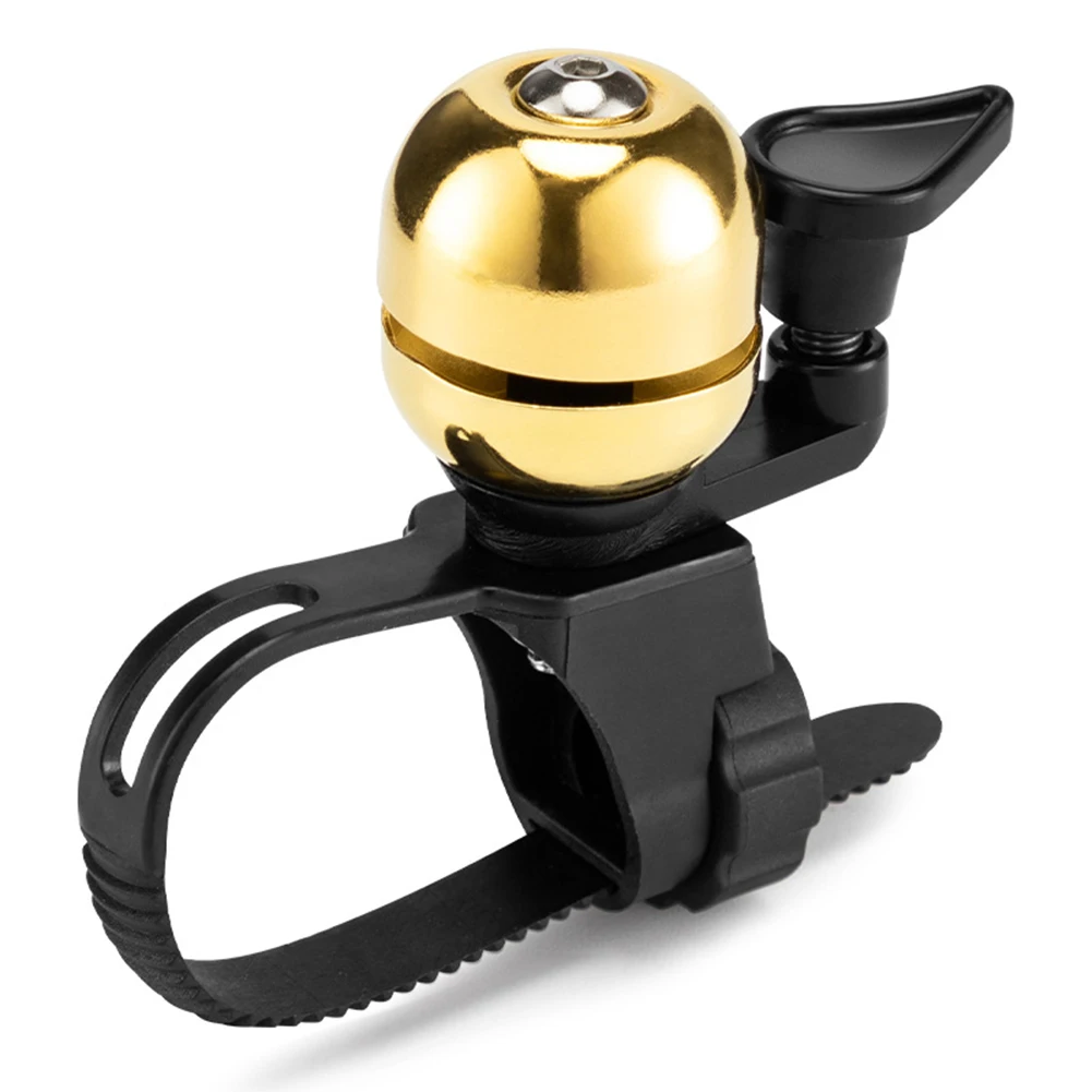 Anillo Vintage para bicicleta, sonido claro, campana Retro para bicicleta de montaña y carretera, bocina de advertencia de seguridad en ciclismo, accesorios para bicicleta, campana clásica: Borgoña