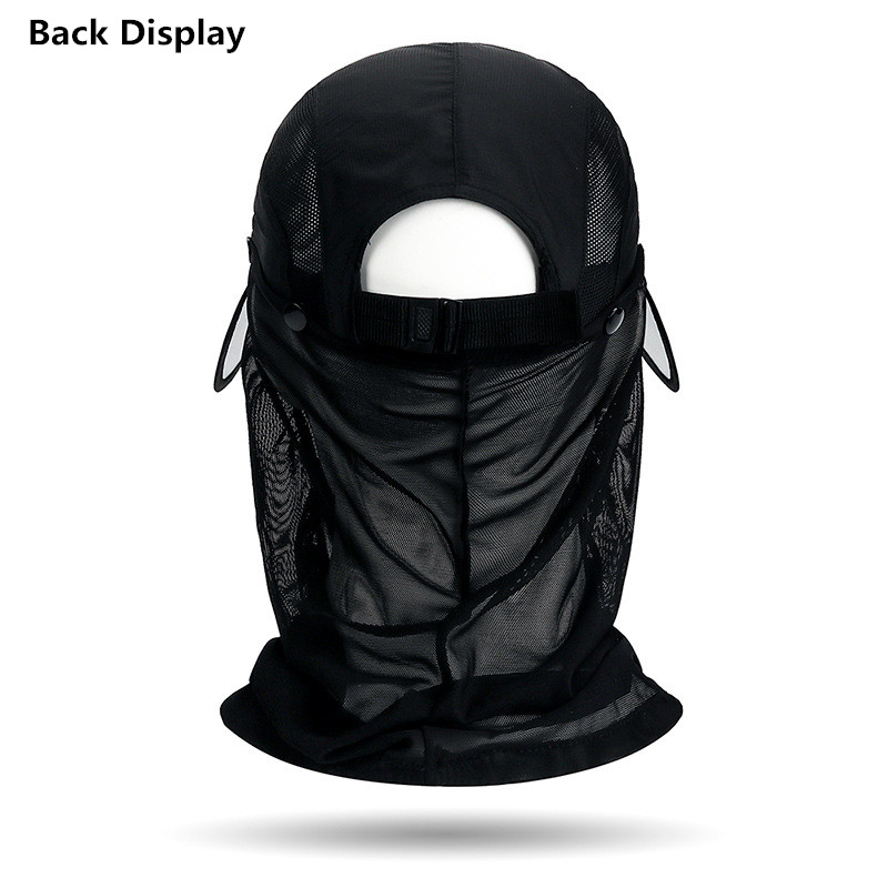 360 ° portable fishing sun hat, outdoor cycling and hiking sun protection, detachable and adjustable fishing equipment