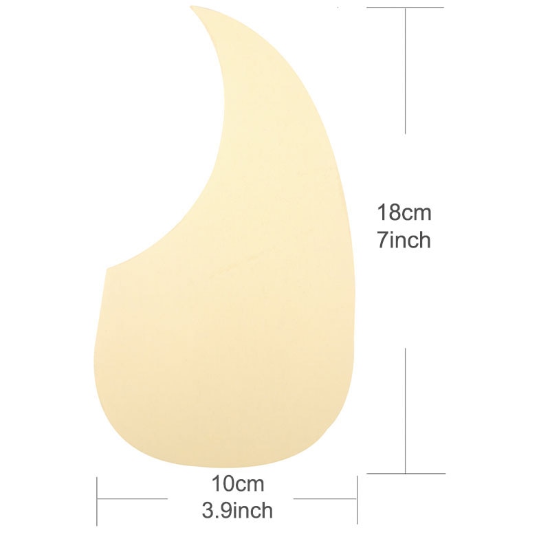 Transparent Acoustic Guitar Pickguard Droplets Or Bird Self-adhesive 41' Pick Guard PVC Protects Your Classical Guitar Surface