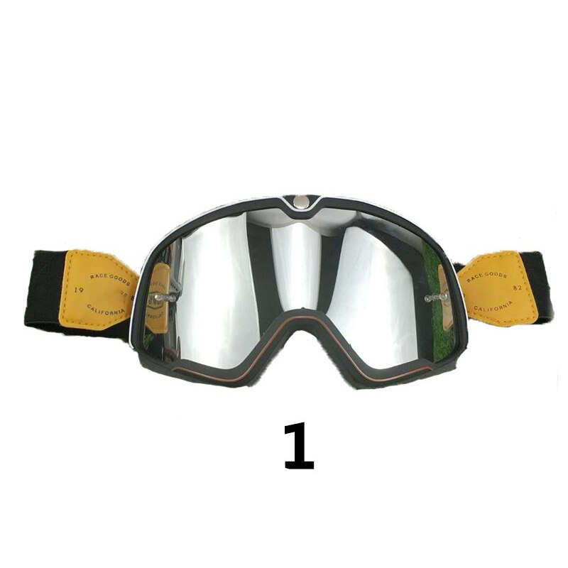 MX Off Road-gafas para Motocross, cascos de Moto de cross, gafas de esquí, ATV, Retro: as the picture 1