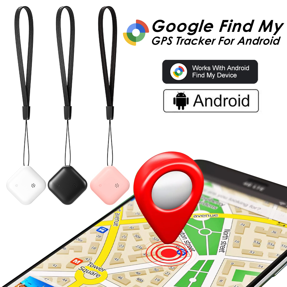 Google Tracker GPS-Finder, Android-Lokalisierer, Anti-Verlust-Gerät, Handy, Mobiltelefon Schlüssel, Haustier-Auto-Geldbörse, genaue Suche, Arbeit mit Google finden mein