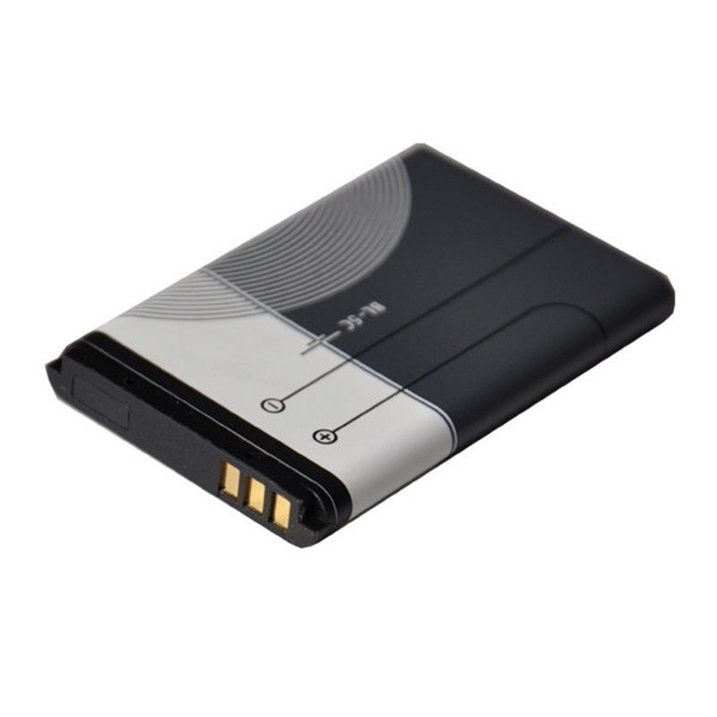 Original 3.7V 1020mAh BL-5C Li-ion Battery For Nokia 2610 2600 2300 6230 6630 phone speaker MP3 player Universal battery