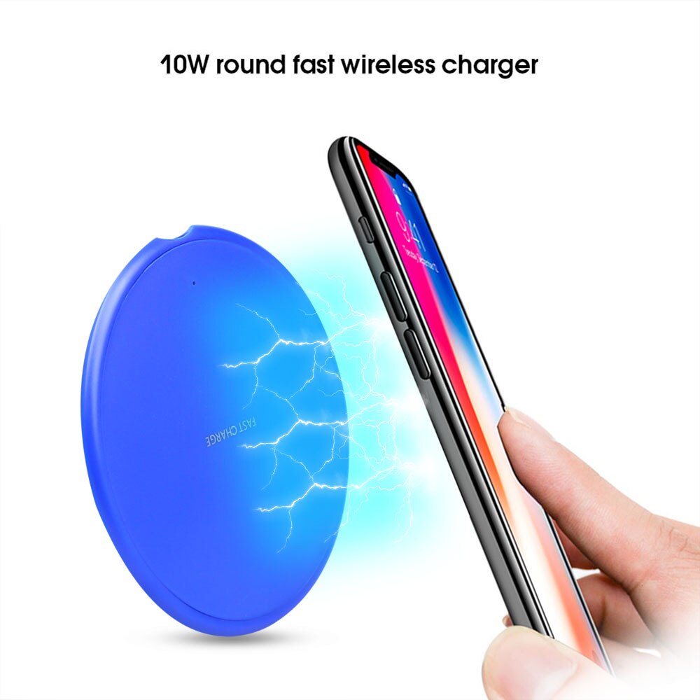 5W Qi Wireless Charger for iPhone 11 Xs Max X XR 8 Plus 10W Fast Charging Pad for Ulefone Doogee Samsung Note 9 Note 8 S10 Plus