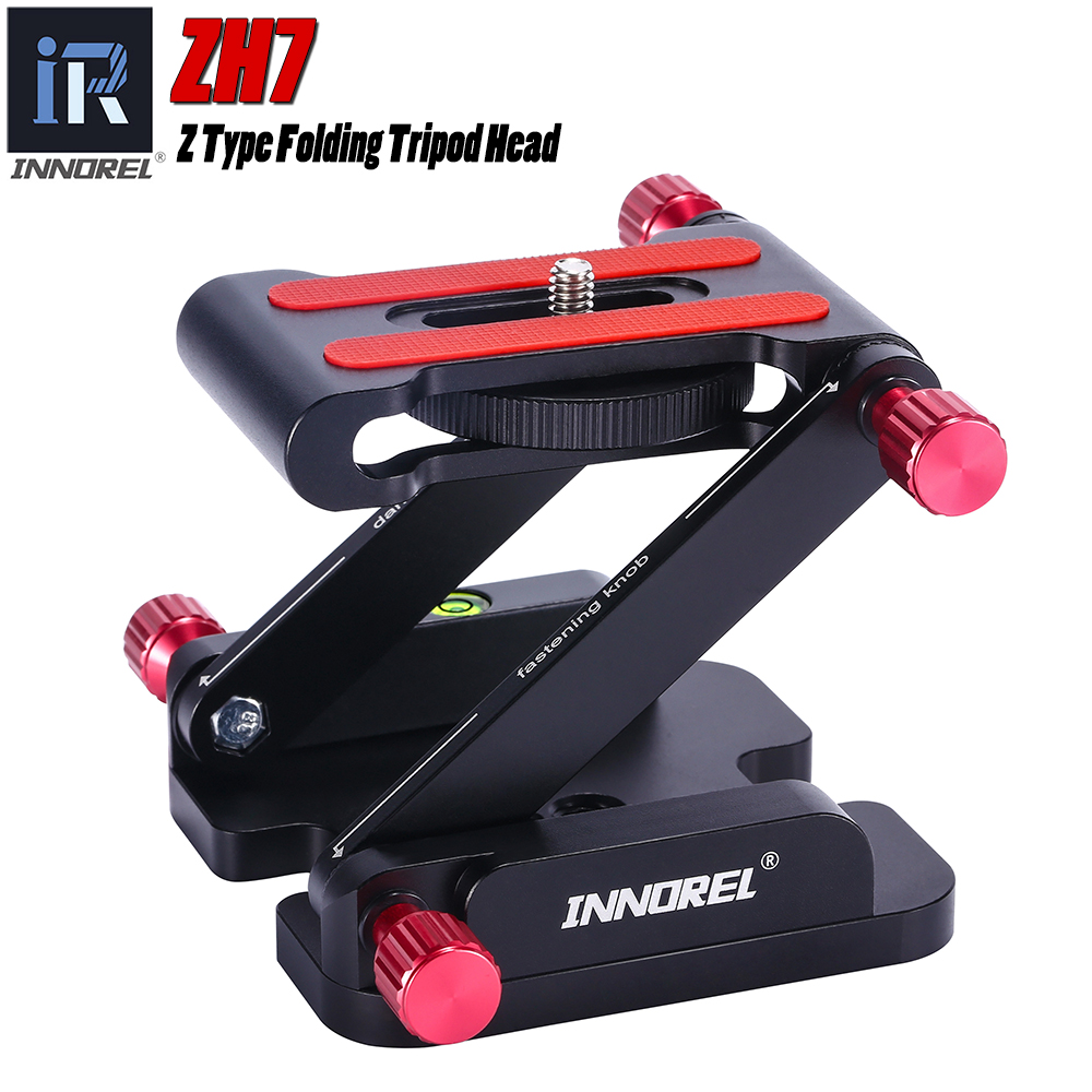 INNOREL ZH7 Portatile Z-Tipo di Macchina Fotografica Treppiede Pieghevole Pan Tilt Testa dslr rail &amp; Desktop Supporto Del Basamento