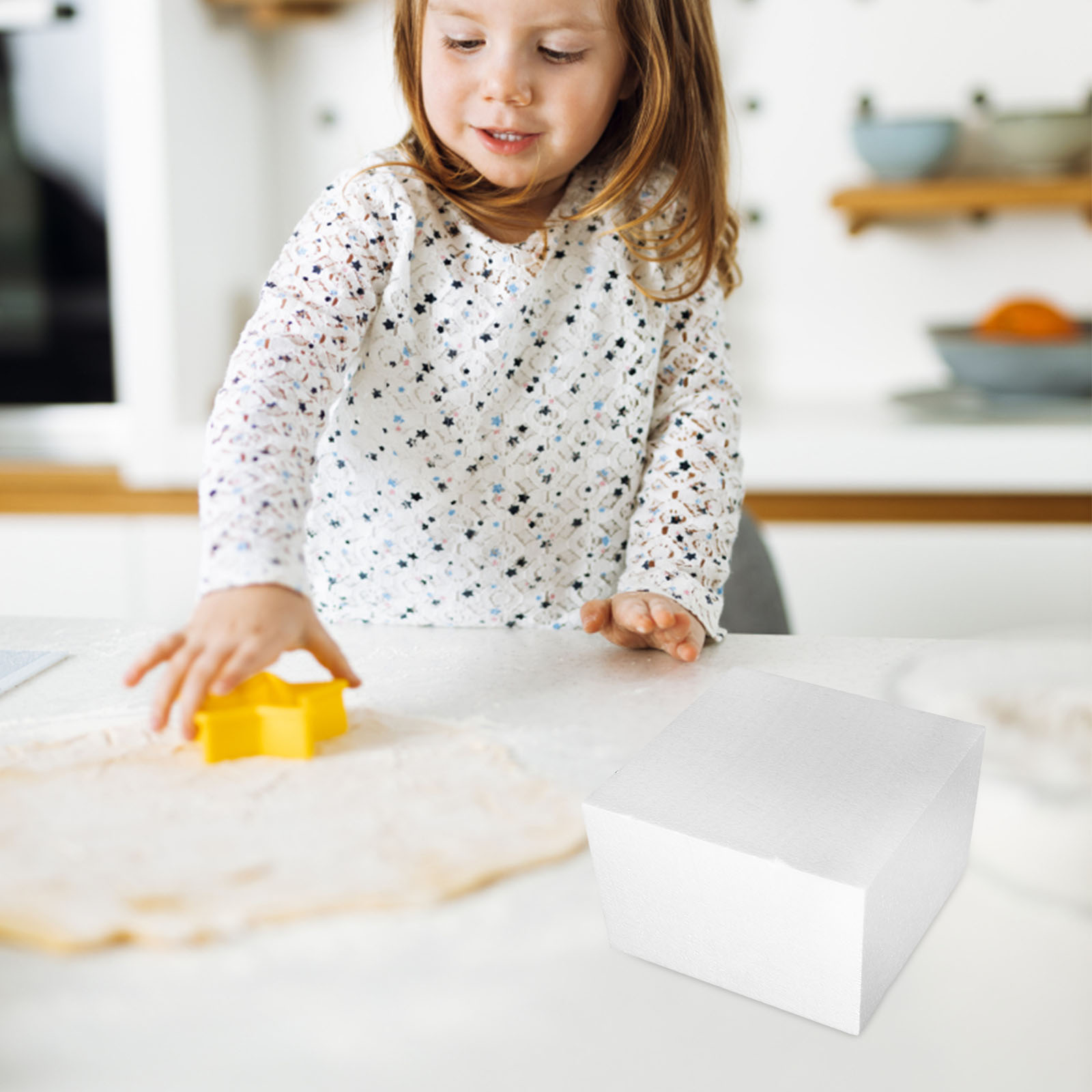 Modellering van schuimknutselblokjes Blok bloemenblokken voor projecten Beeldhouwen van doe-het-zelf-sponzen