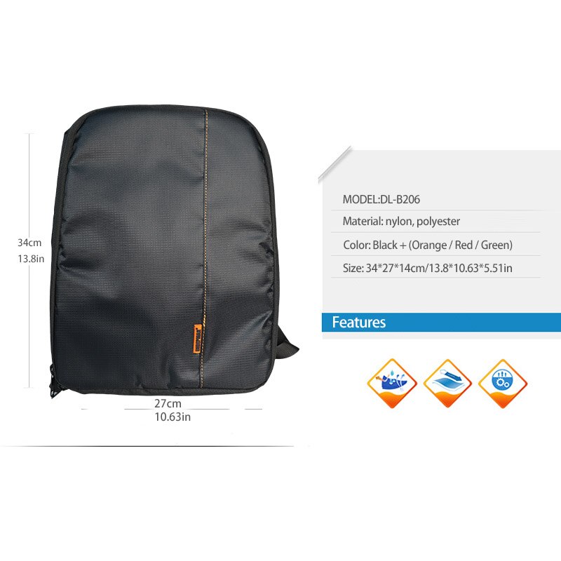 Outdoor Small DSLR Camera Bag Camera Video Backpack Water-resistant Multi-functional Breathable Camera Bags with tripod