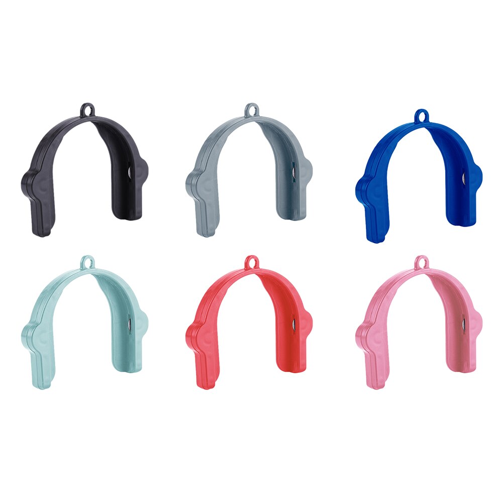 Portable Multifunctional Plastic U-shaped Gripper Manual Beverage Can Jar Opener Cap Lid Beer Bottle Openers Tool Kitchen Gadget