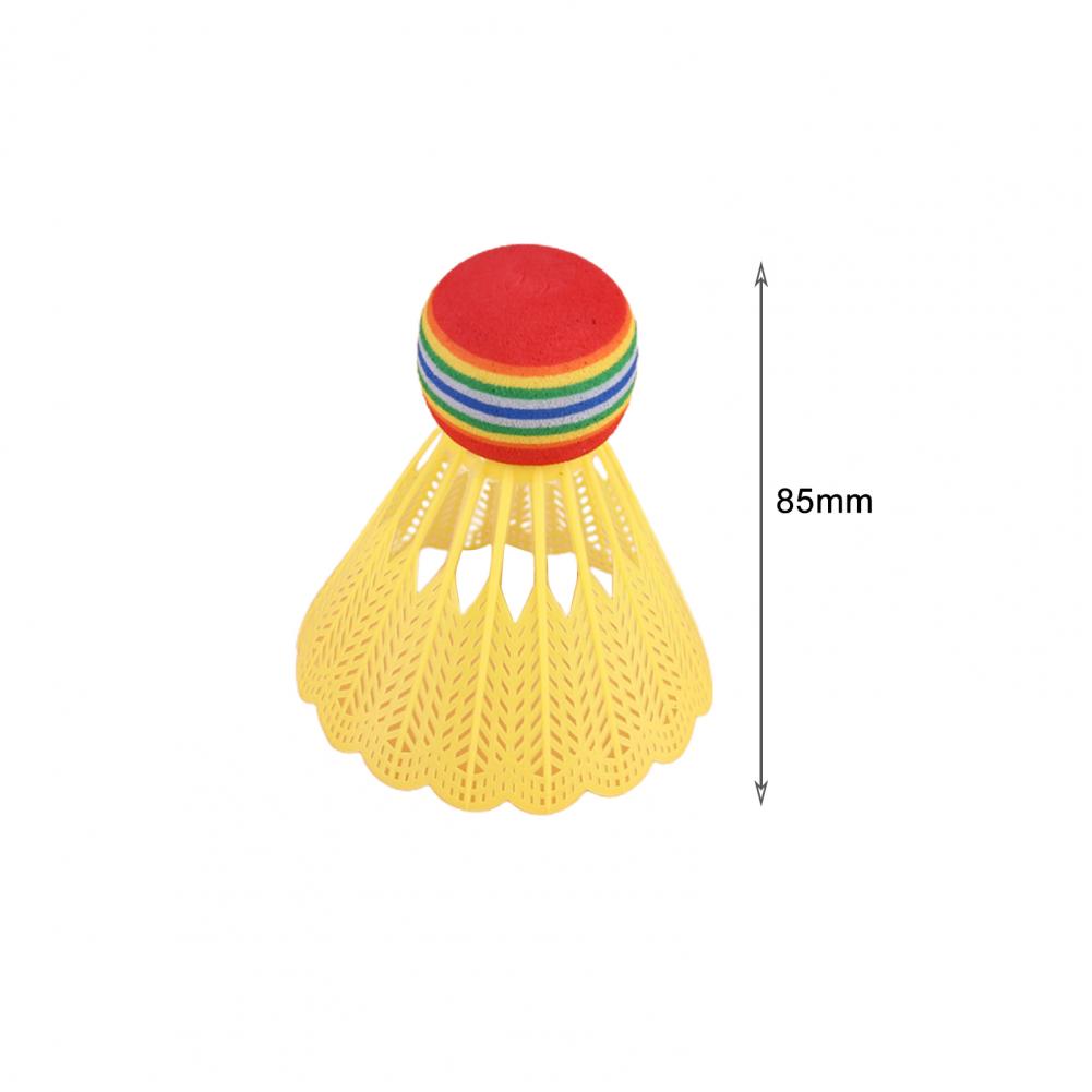 Volants d'entraînement à grande vitesse, rebond continu, bonne ténacité, accessoires de sport de balle de badminton, 10 pièces