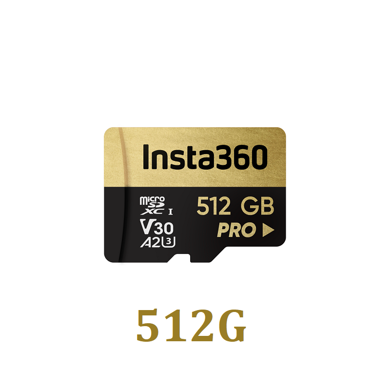 Tarjeta MicroSD Insta360 para Insta 360 X4 X3 ONE X2 RS tarjeta de memoria Micro SD 64GB 128GB 256G 512G accesorios originales de alta velocidad