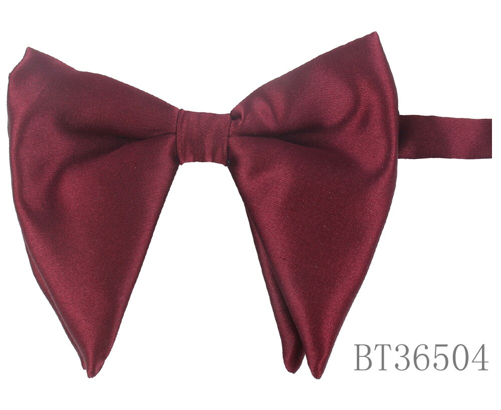 Mode Strikje Voor Mannen Vrouwen Klassieke Grote Bowtie Voor Party Wedding Strik Volwassen Heren Strikjes Sjaaldassen Rood Geel Tie