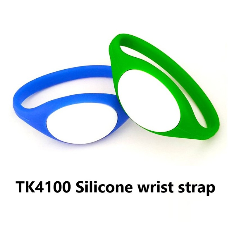 Rfid tag silikon armband  tk4100 silikon armband 125 khz armband simklubb vatten band medlemmar armband 10 st