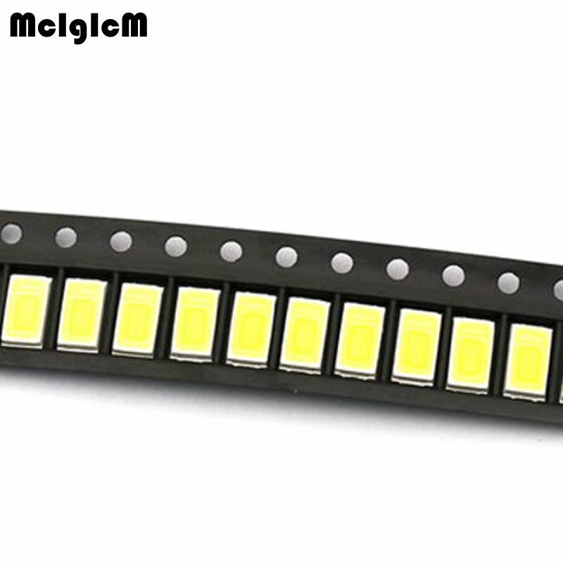 MCIGICM 200 pcs 5730 0.5W-150Ma 50-55lm 3200 K Warm Wit Licht SMD 5730 5630 LED 5730 diodes (3.2 ~ 3.4 V)