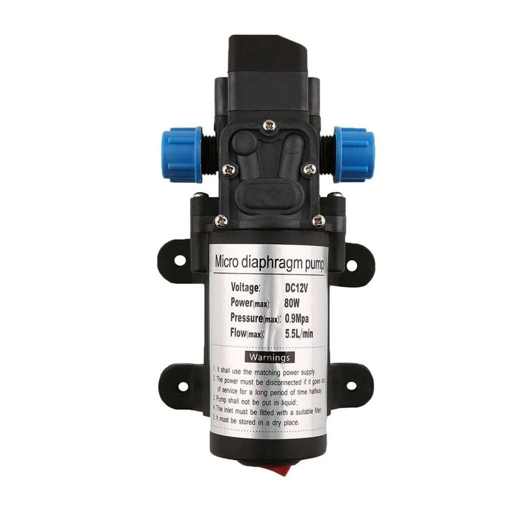 Portable High Pressure Electric Water Pump Miniature Semi-open Impeller Pipeline Pump Electric Pipeline Water Pump