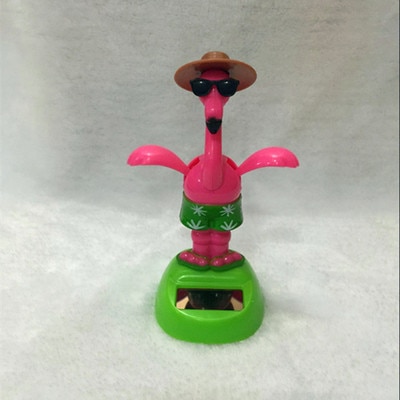 Slinger Meubi Auto Slinger Flamingo Solar Accessoires Swing Bloemen Unisex Plastic Wetenschap Elektronische Educatief