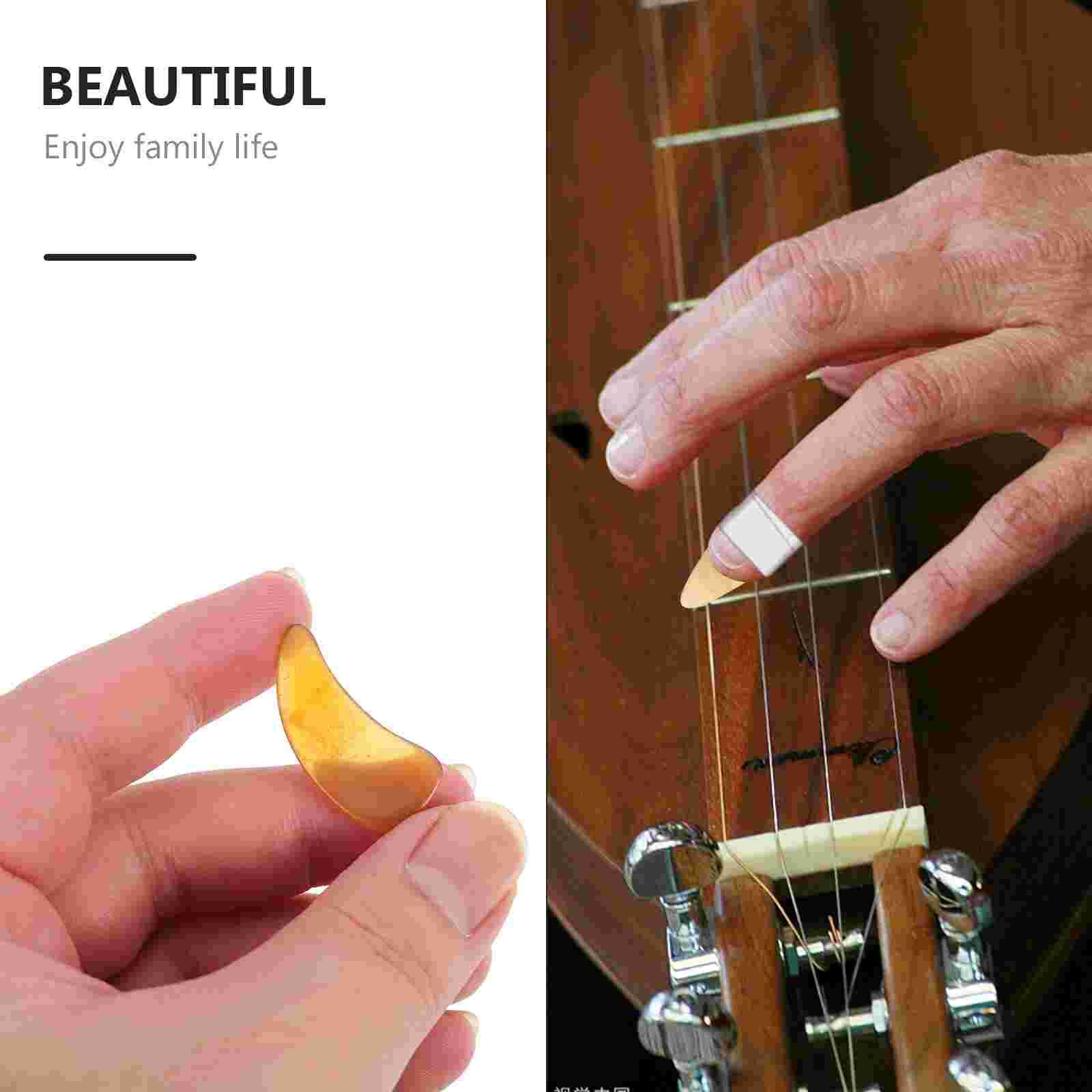 1 Set String Instrument Finger Picks Musical Instrument Picks Guzheng Finger Nails