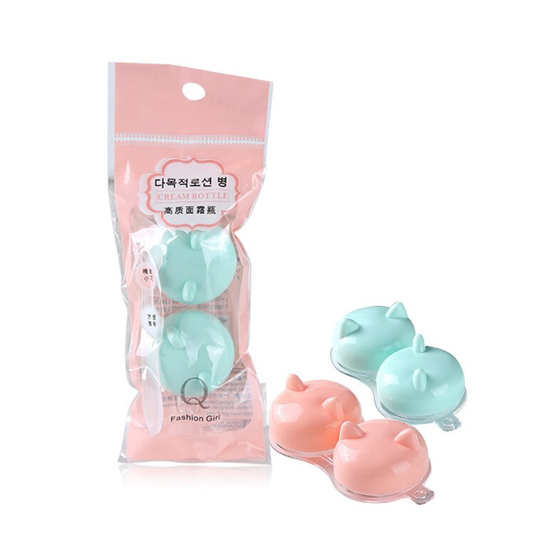 1PC Contact Lenses Box Contact Lens Case Travel Kit Easy Carry Contact Lenses Holder Container Glasses Cosmetic Accessaries: Default Title