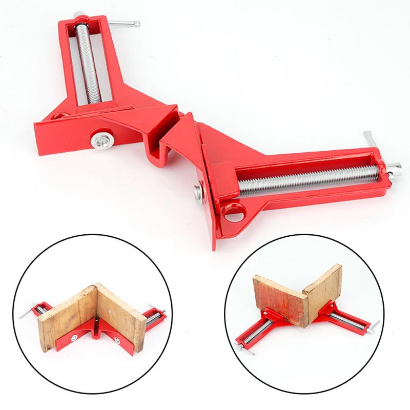 90 Degree Right Angle Corner Clamp Miter Vise Vice Picture Frame Holder Woodworking Light Duty Clamping Kit
