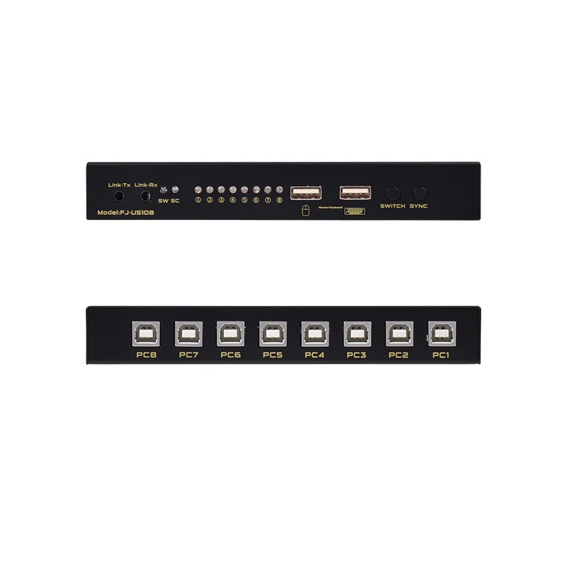 USB Synchronizer Kvm Switch 8 ports Synchron Controller eine reihe von keyboard/Mouse Control 8 PC