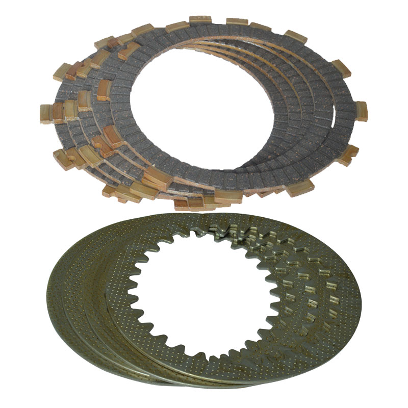 Koppling  (5 st friktionsplattor +4 st järnskiva) kopplingssats för suzuki  gs125 en125 gn125 gs 125 en 125 gn 125