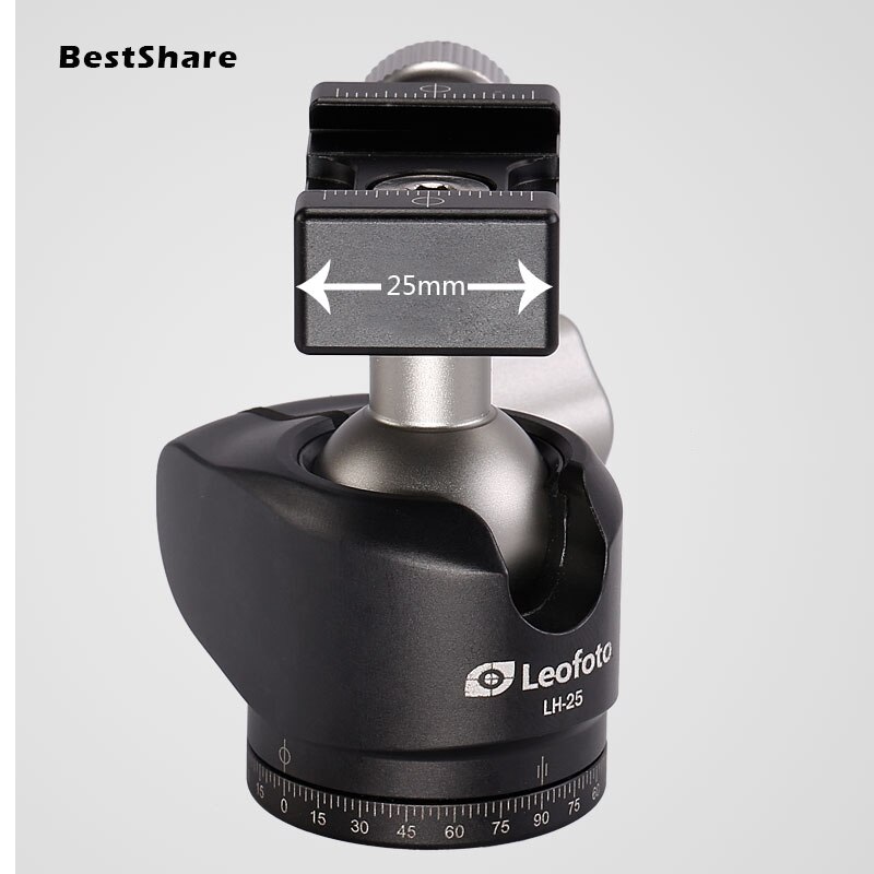 Camera Tripod Aluminum Alloy Ball Head Panoramic with Arca-swiss quick release palte as RRS