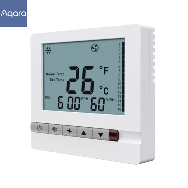 Aqara EigenStone Smart Air Conditioner Thermostat S2 Cooling Heating For Central Air Conditioning Fan Temperature Control: Default Title