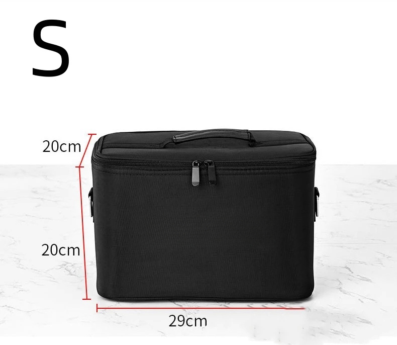 Professionele Kapper Gereedschap Opbergtas Grote Capaciteit Kappers Gereedschap Koffer Salon Pouch Reisorganisator Benodigdheden: Rose Rood