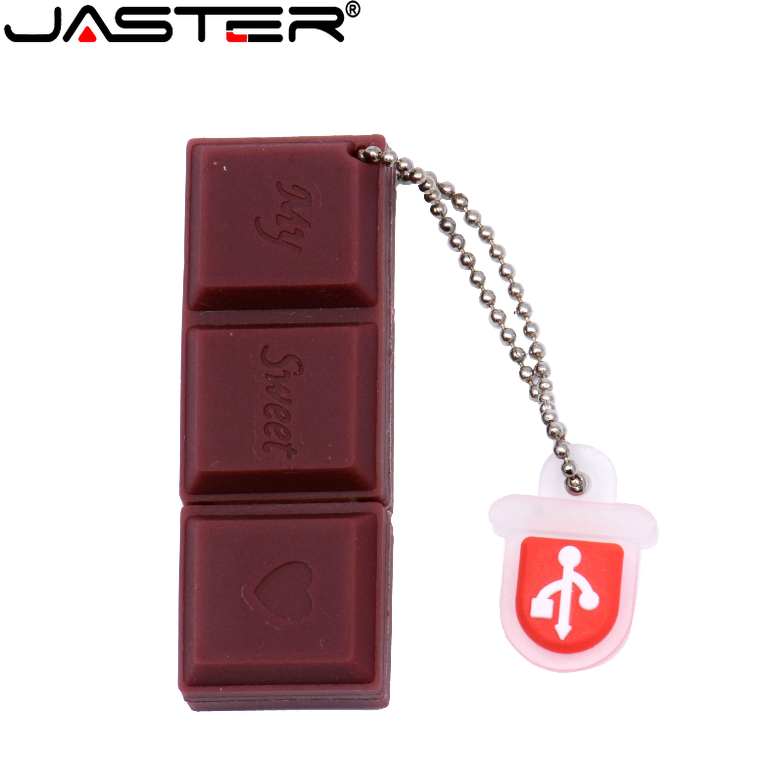 JASTER Fruit USB flash drive 64GB Vegetable Pen drive Chocolate Ice cream Memory stick Carrot Chili Pendrive 32GB Eggplant Candy