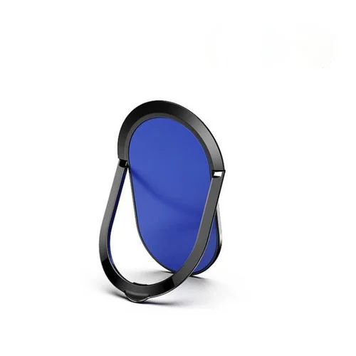 Suporte para celular realmente ultrafino, 0.2mm, anel magnético giratório 360, montado em carro, criativo, anel de metal, fivela, suporte: YELLOW