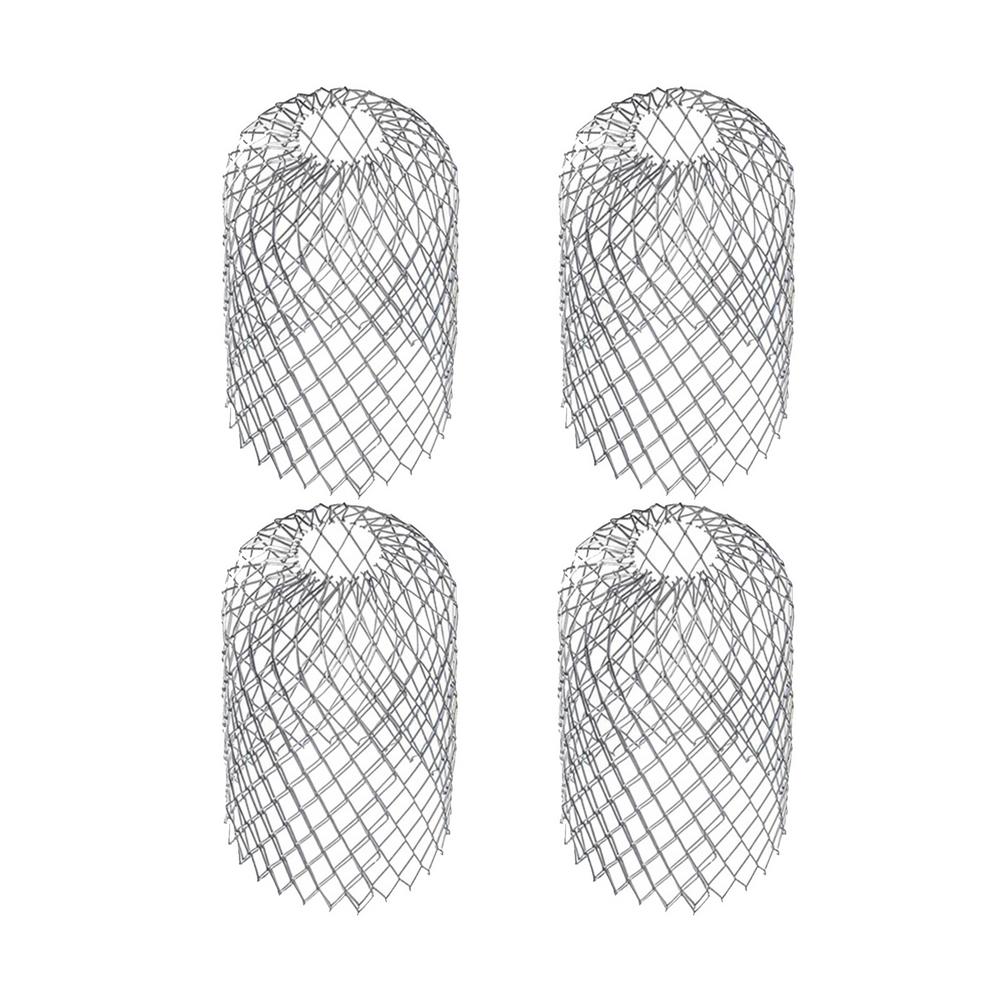 Protections De Gouttière En Acier Inox - Filtre Anti-feuilles Pour Tuyaux De 100mm à 110mm - Installation Facile Sans Outils - 7