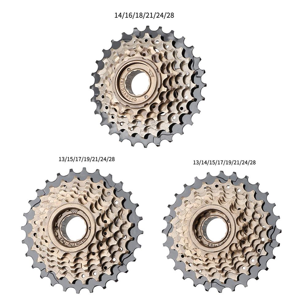 6 7 8 -speed sykkel frihjulstråd eller kassett for terrengsykkel mtb sykkeldeler i