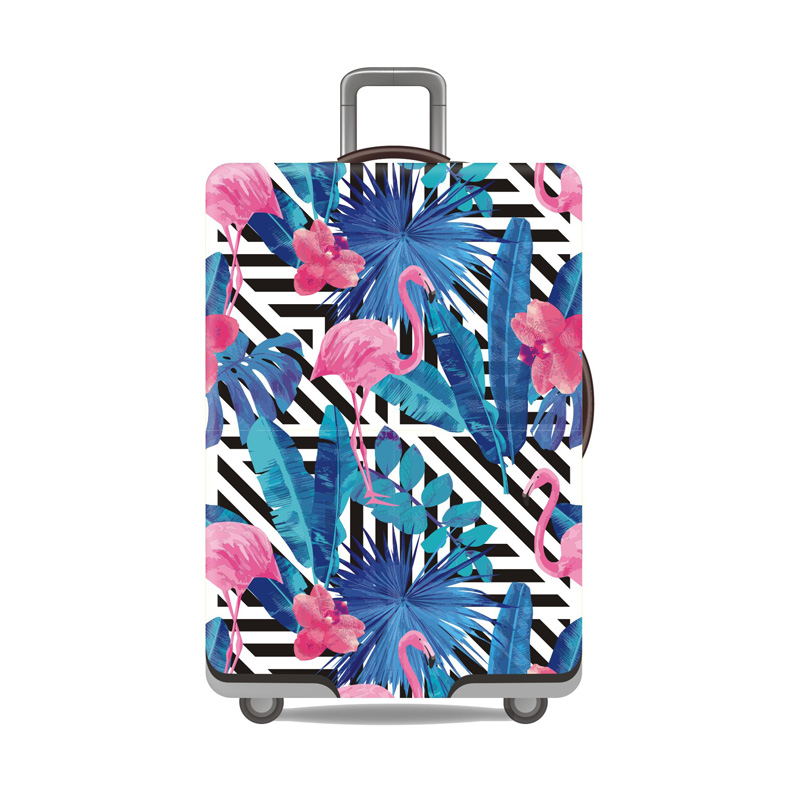 Flamingo wzór elastyczny bagaż obudowa ochronna Dustproof18-32 Cal walizka przypadku pokrywy ochronne akcesoria podróżne: A / M