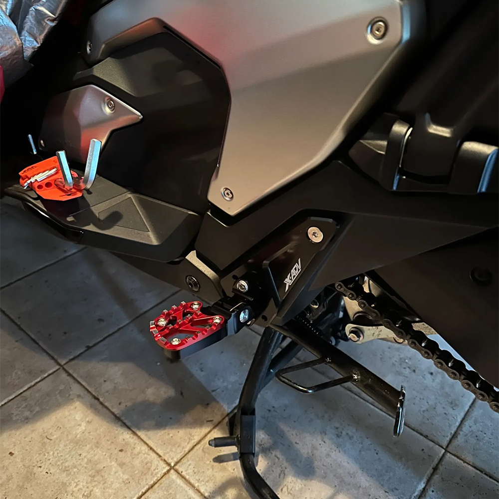 Per Honda X-ADV750 XADV 750 X-ADV 750 XADV750 2023 2024 2025 Accessori Moto Pedane Posteriori Pedane Passeggero Pedali