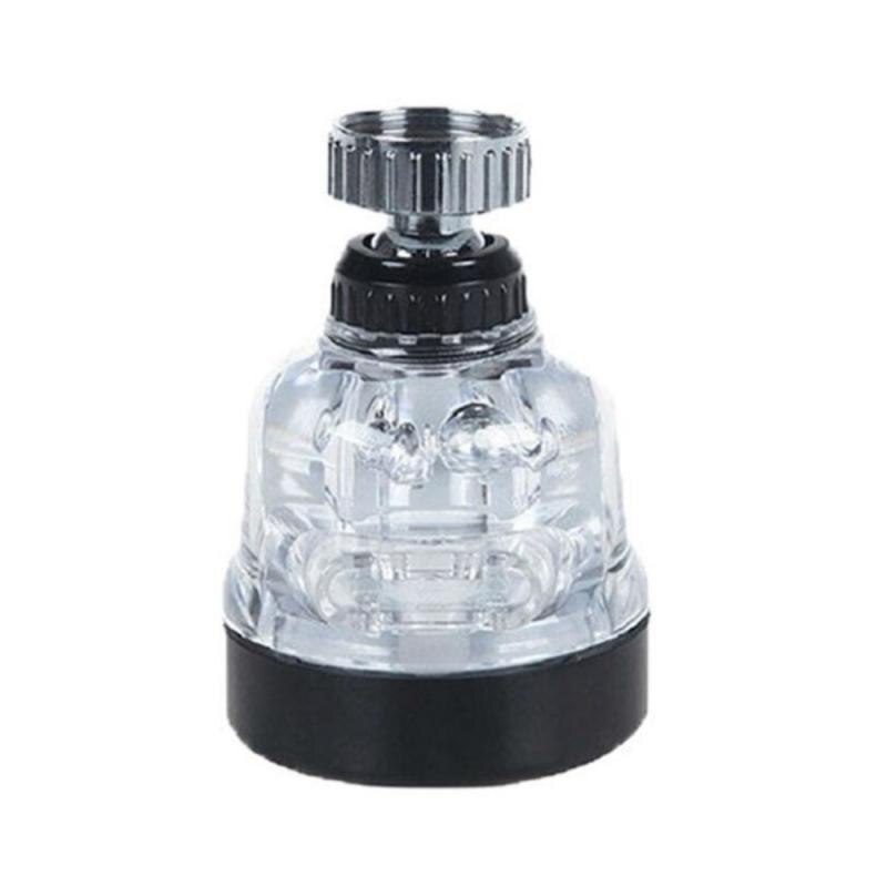 Grifo giratorio 360 para cocina, aireadores para grifos, difusor de agua, filtro de ahorro de agua, grifo de ducha, boquilla de cabezal de conector para el hogar