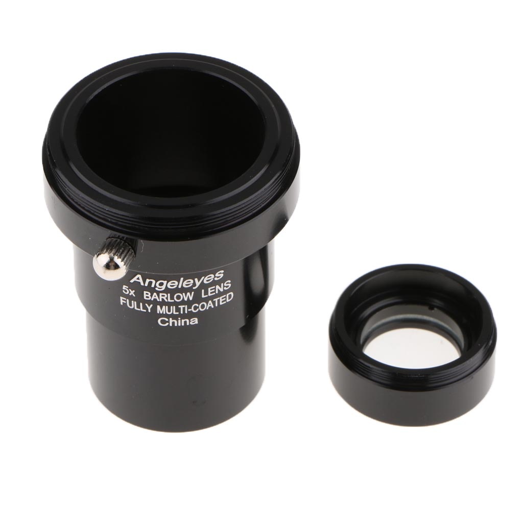 3X Barlow Lens Voor Celestron 102ED 130EQ Cgx Telescoop Oculair Multilayer Hd Breedband Paars Film 1.25 Inch