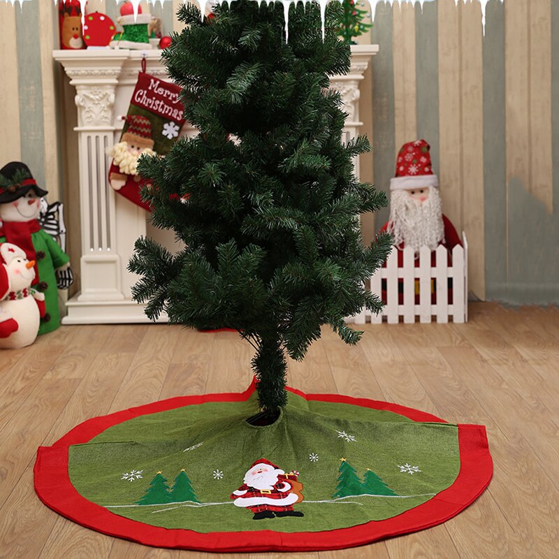 105cm Weihnachten Baum Felsen Weihnachten Baum Teppich Schneeflocke Baum Felsen Neue Jahr Dekorationen Weihnachten Dekorationen Für Haus