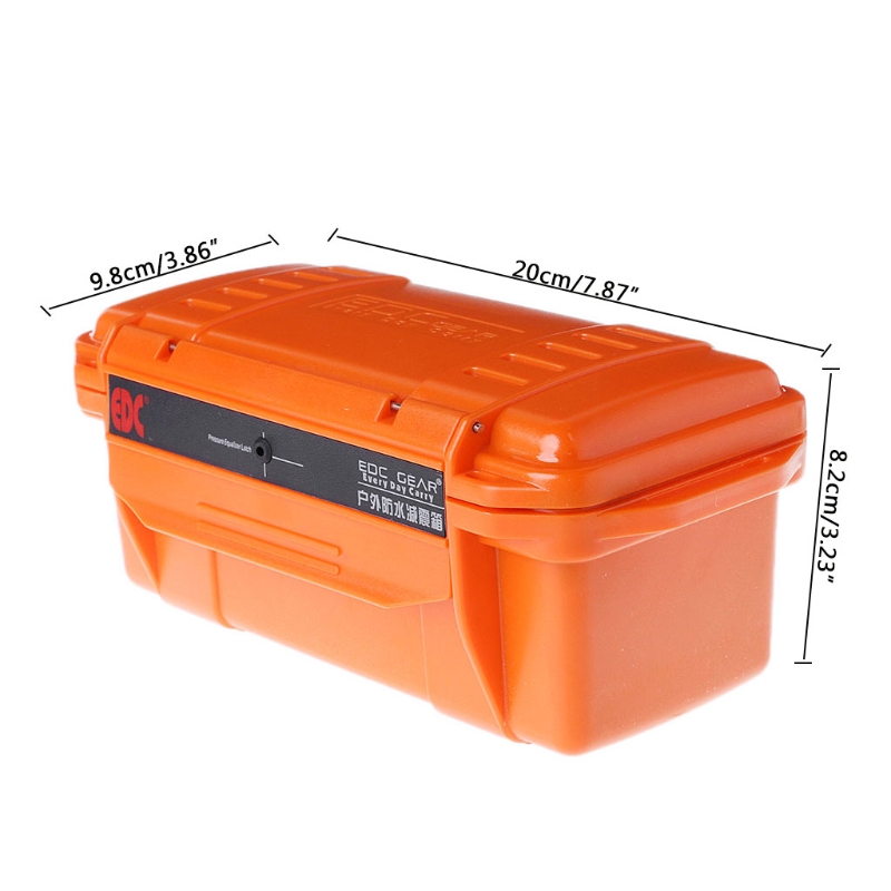 Tool Box Holder Storage Outdoor Shockproof Waterproof Box Airtight Case Storage Tools Sealed Containers X7YD