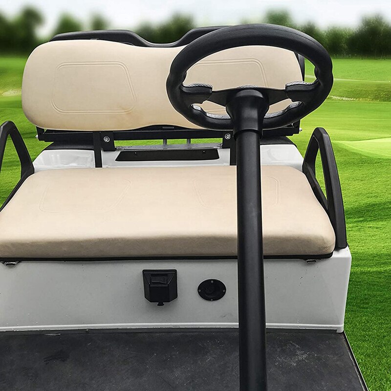 Club Car DS Golf Cart Steering Wheel Adapter Golf Steering Wheel Adapter for Club Car DS Golf Cart Black