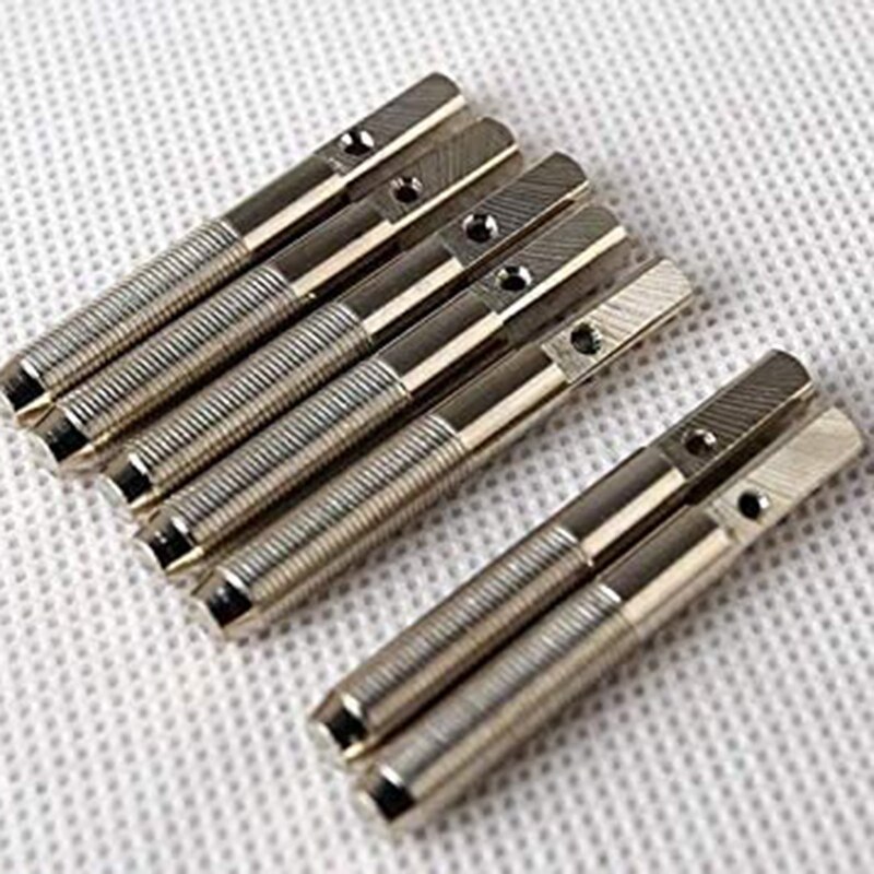 20 Pcs Tuning Pin Nagels En 20 Stuks Klinknagels, Met L-Vorm Tuning Moersleutel, voor Lier Harp Kleine Harp Muzikale Snaarinstrument