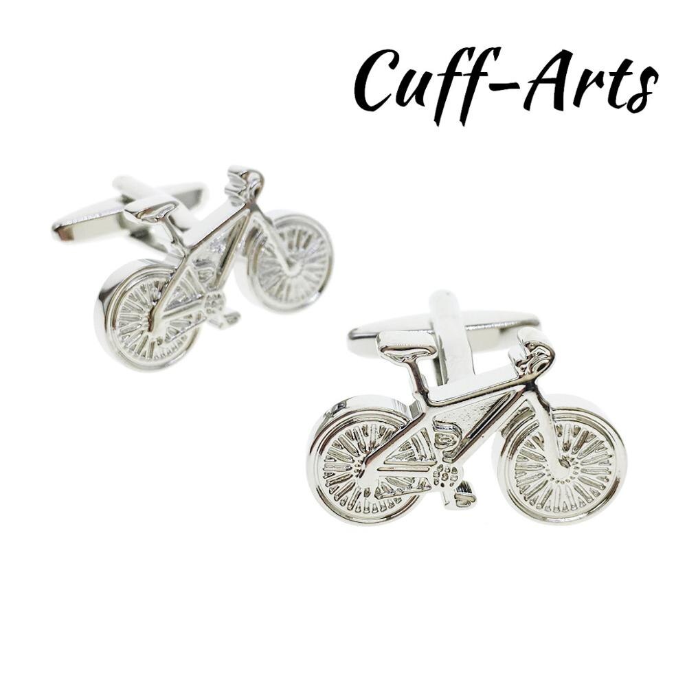 Manchetknopen voor Mannen Moderne Stijl Bike Cycle Manchetknopen voor Mannen Gemelos Gemelli Spinki door Cuffarts C10459